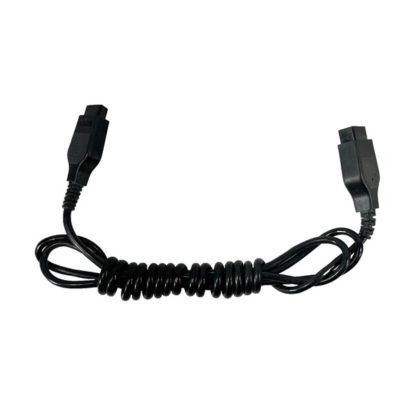 Sega Genesis Controller Extension Black Cable Vintage Authentic Tested - Picture 1 of 4